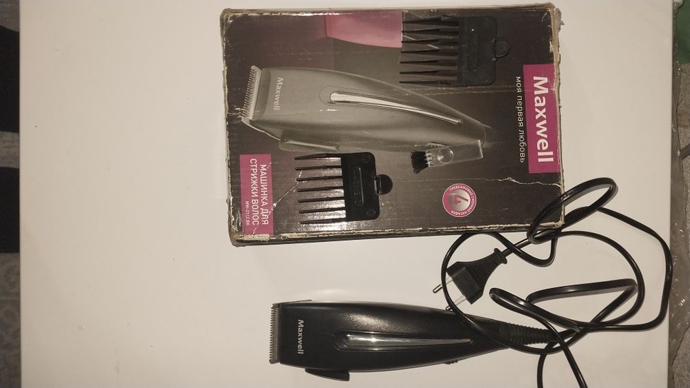 Машинка для стрижки волос. Maxwell
