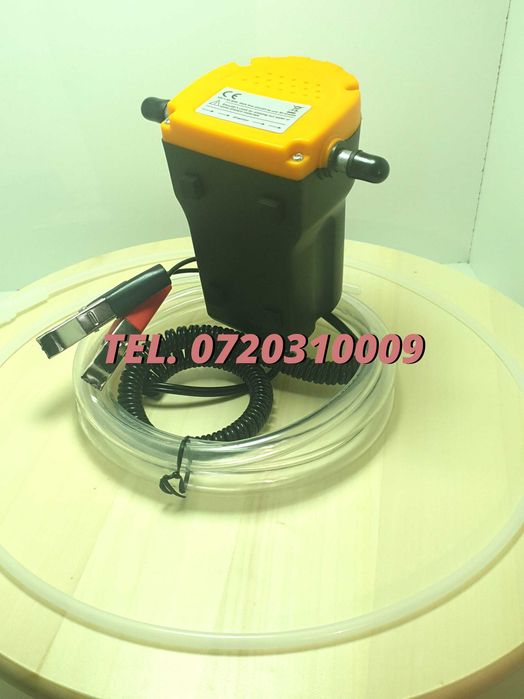 Pompita Electrica De Transfer Extractor Schimb Ulei Vehicul 12V 60W Pentru Transfer Orice Lichid Tehnice Alimentare 12V Auto