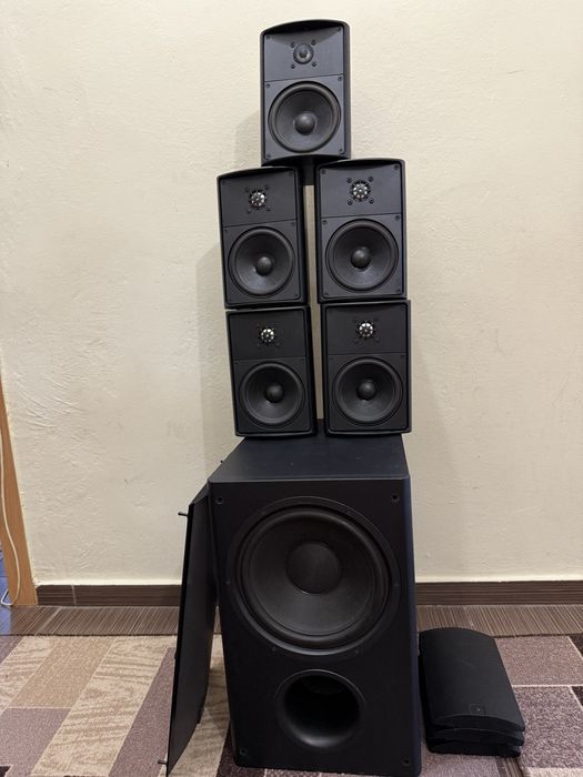 Canton 5бр колонки 10” Subwoofer