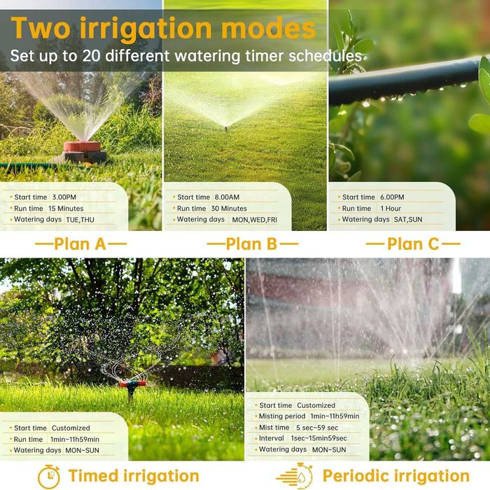 Sistem de Irigare WiFi  Water Timer sistem de irigare inteligen