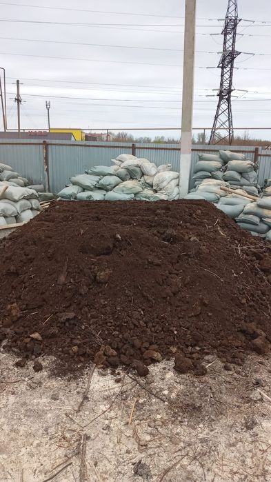 Перегной/ чернозём в мешках