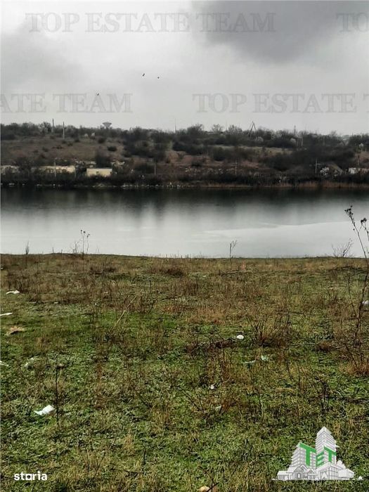 Teren premium 500 mp cu deschidere 25 m – Prima linie la Lacul Limanu,