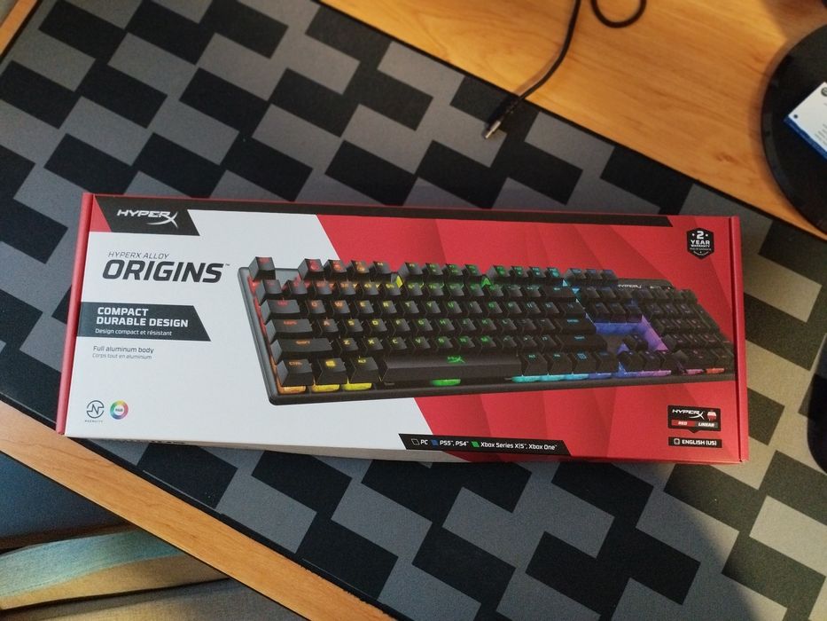 Tastatura mecanica Gaming HyperX Alloy Origins Red Switch RGB