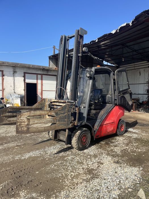 Stivuitor linde h25 cu graifer