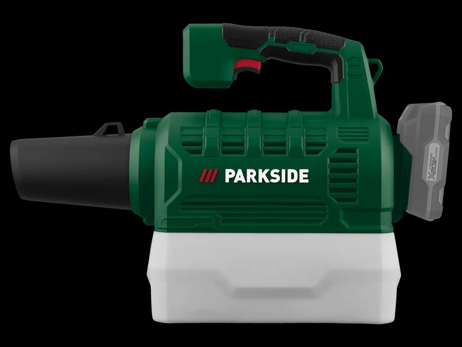 Pulverizatorl pe acumulator Parkside 20V contra paraziți și buruieni