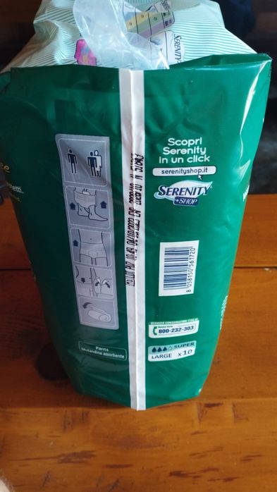 Pampers adult tip chilot- Serenity