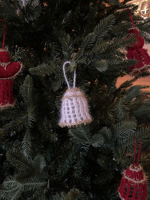 Ornament de Craciun - ingeras sau clopotel - produs artizanal