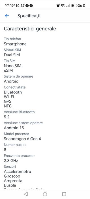 Vând honor magic 8 lite