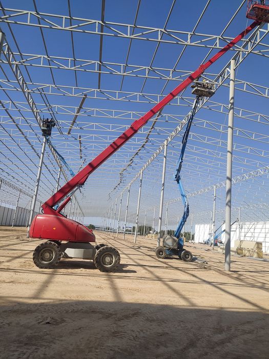 Подъемник коленчатый. Вышка