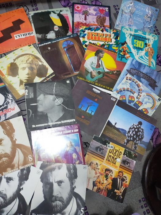 Пластинки, стереомагнитофон