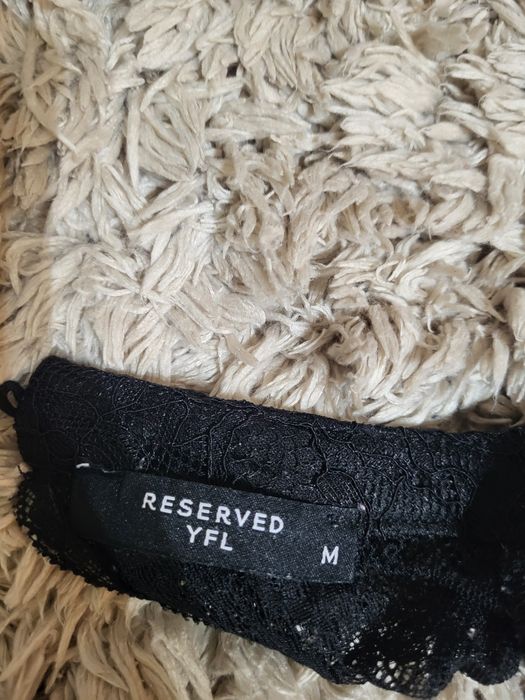 Черна елегантна блуза размер М