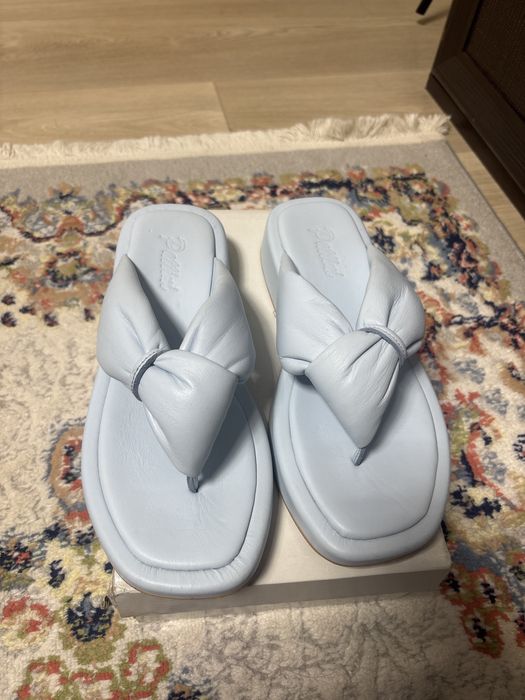 Женские шлепанцы Pattini из натуральной кожи