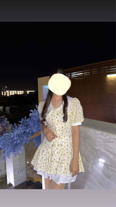 Платье летний размер М подойдет для S