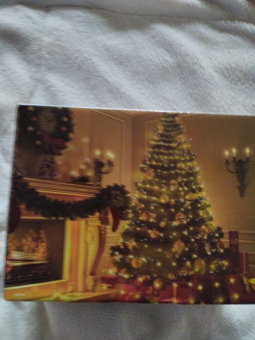 Новогодняя гирлянда "конский хвост"