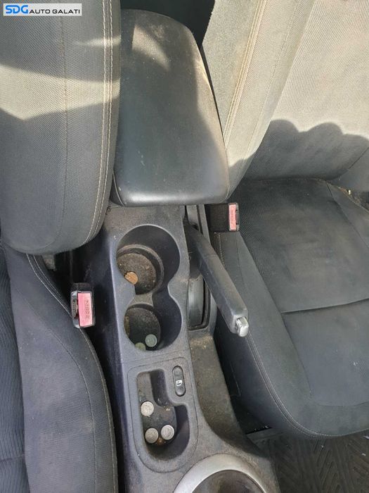 Cotiera Piele Neagra Completa cu Consola Nissan Qashqai J10 2007 - 2013 [C8598]