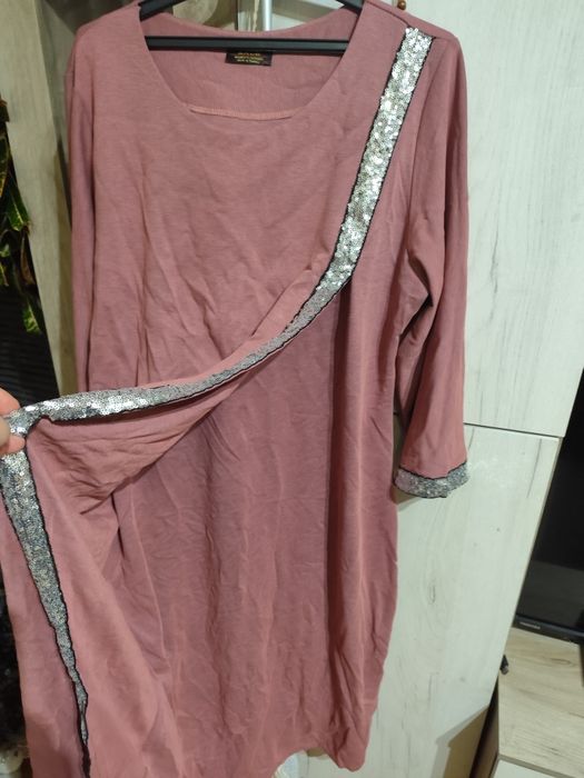 Макси рокля  голям размер