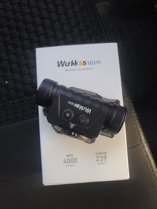 Wurkkos,Sofirin тактический фонар