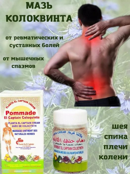 Мазь от суставных болей Колоквинта