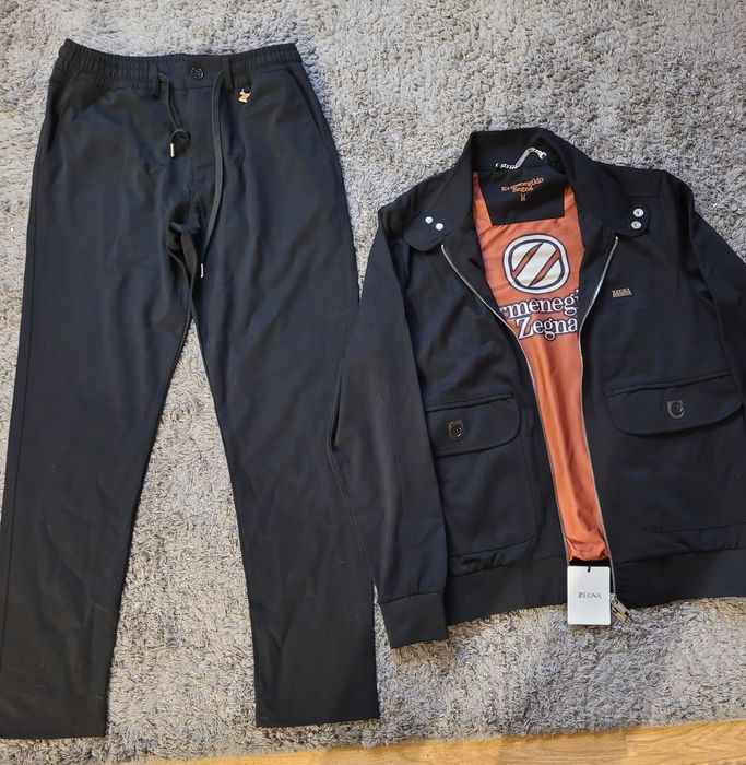 Trening barbati ZEGNA maro și negru