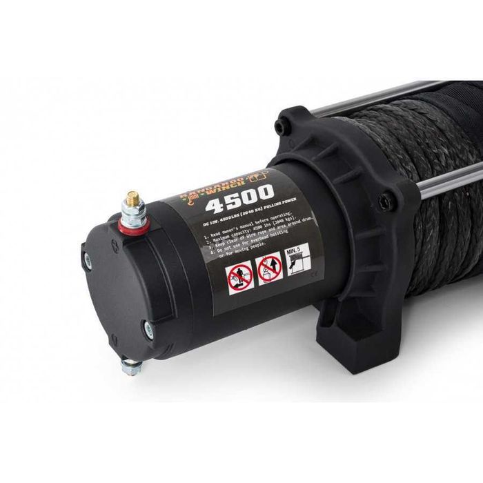 Troliu KANGOROOWINCH K4500(trage 2040 kg) cablu otel sau sintetic