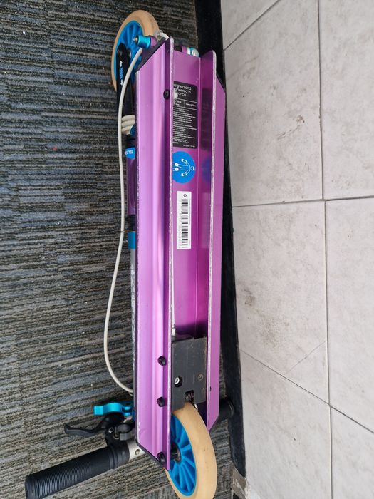 Trotineta Oxelo Scooter mid 5 purple/white