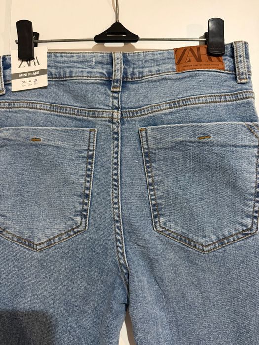 Blugi Zara mini flare