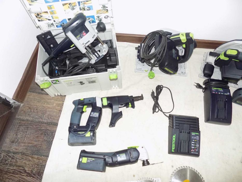 Festool HKC 55 EB , TS 55 EBQ , OF 1000 EB , OSC 18 , Protool MXP 1000 E EF