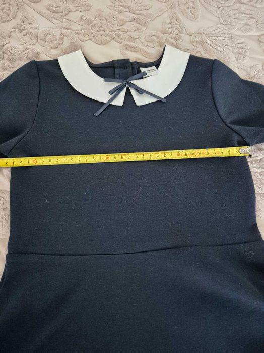 Rochie scoală 8-9ani, bleumarin