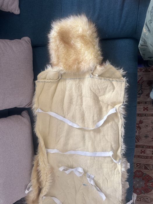 Продам чехол для машины из натуральной шерсти