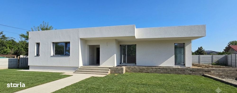 Casa 166m2, superba Domnești - LOT 500 MP - Liniste- Curte amenajata