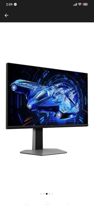 Monitor Gaming QD-Mini LED TCL 27G64, 27", QHD (2560x1440), Fast-HVA, 180Hz, 1ms