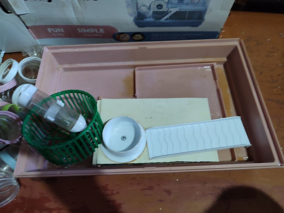 Клетка для хомяков Смотрите 6 фото Читайте описании