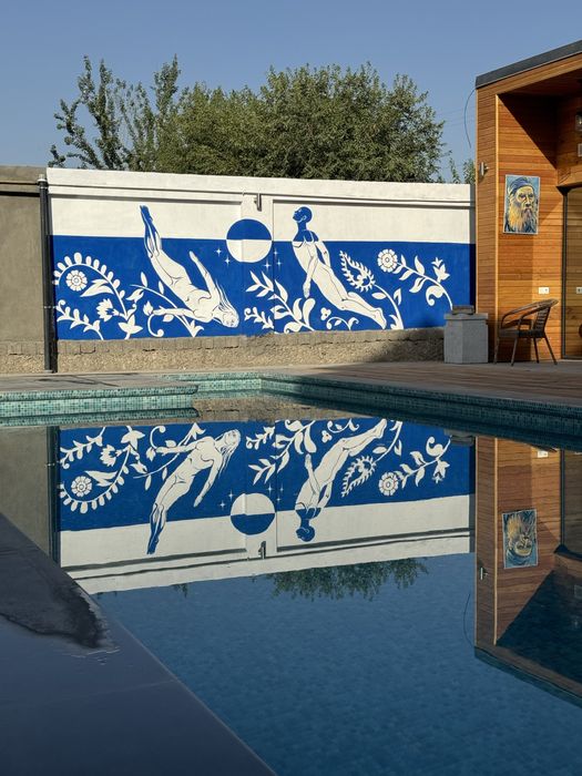 Роспись стен. Художественные услуги.  Rassom.