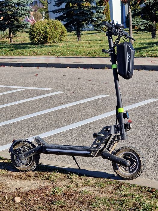 Trotineta electrica MYRIA MY7046, 10 inch, pliabila, negru