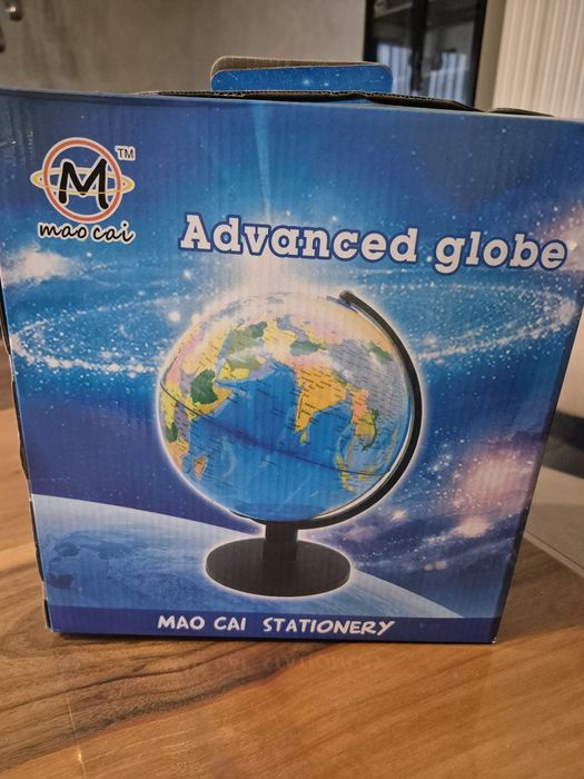 Глобус чисто нов