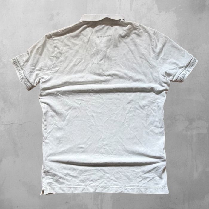 Calvin Klein мъжка поло тениска с яка L slim fit