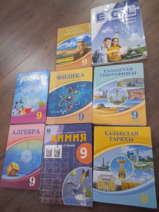 9 сынып китаптары