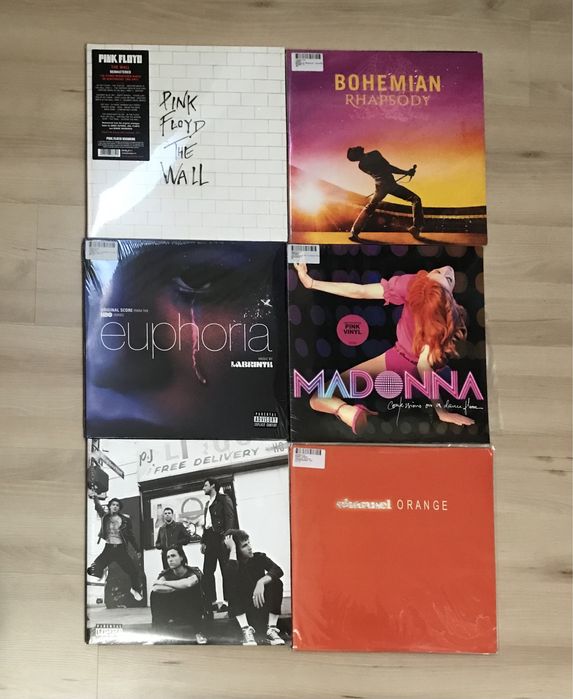 Винилы , пластинки Playboi Carti , Frank Ocean , Adele