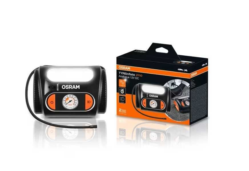 *Нов модел* Компресор за гуми OSRAM TYREINFLATE 2110 - 12V