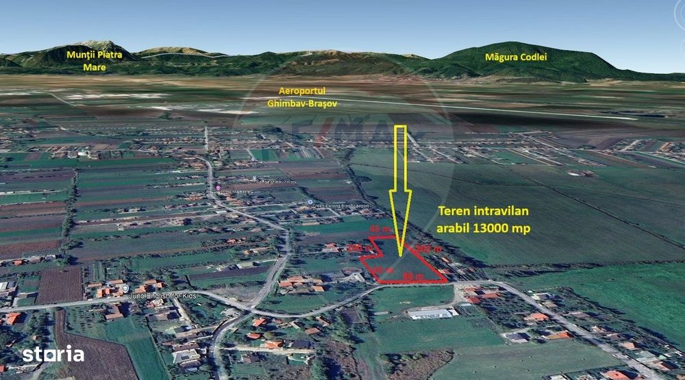 Teren intravilan, 13000 mp, Stupini