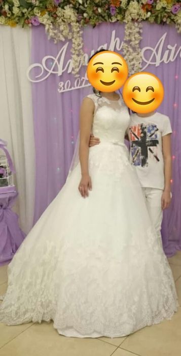 Продам/прокат свадебное платье со шлейфом