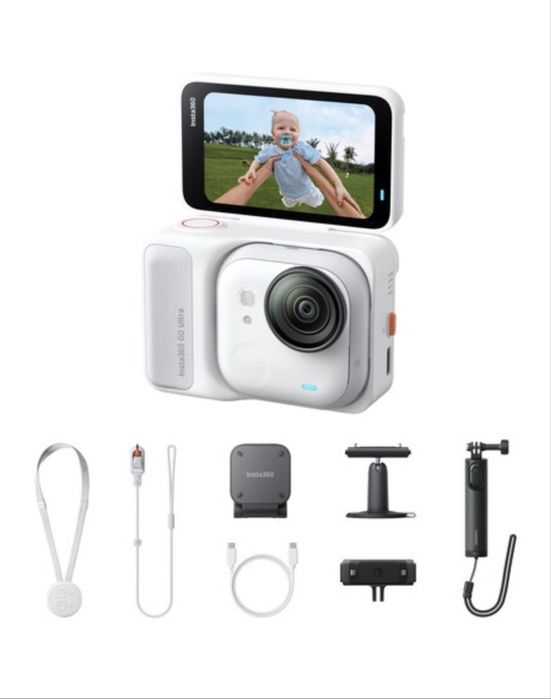 Экшн-камера Insta360 GO Ultra Creator Bundle белый