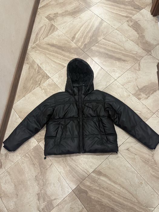 Зимно кожено яке Zara