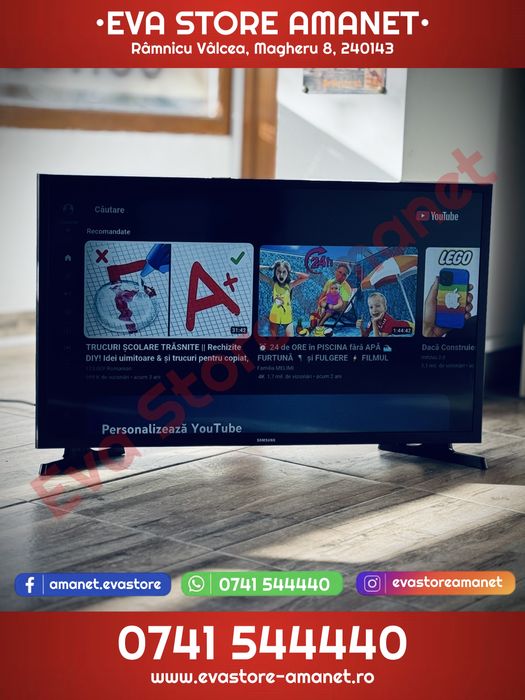 Televizor LED Smart 32” / 81cm SAMSUNG HD CI+ Slot Dolby Digital