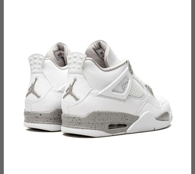 Nike Air Jordan 4 Retro  white Oreo