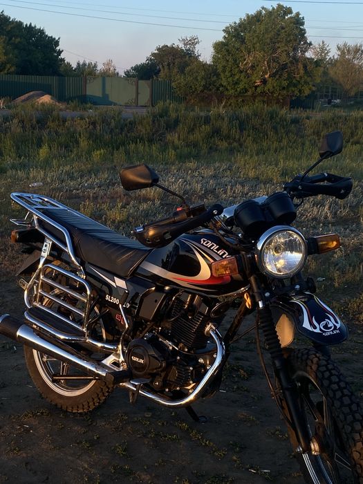 мотоцикл sonlink k10 с бананс валом