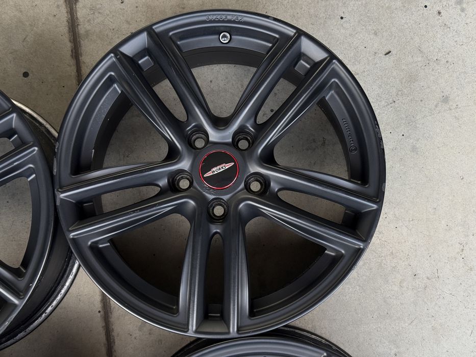 4бр. ОТЛИЧНИ 17” Джанти “BROCK RC27” 5х112 за -MERCEDES/VW/AUDI/SKODA/SEAT/VAG- 7.5Jx17H2, ET52