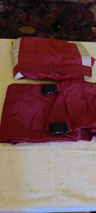 Pantaloni cu pieptar bumbac lucru, camasi bumbac lucru
