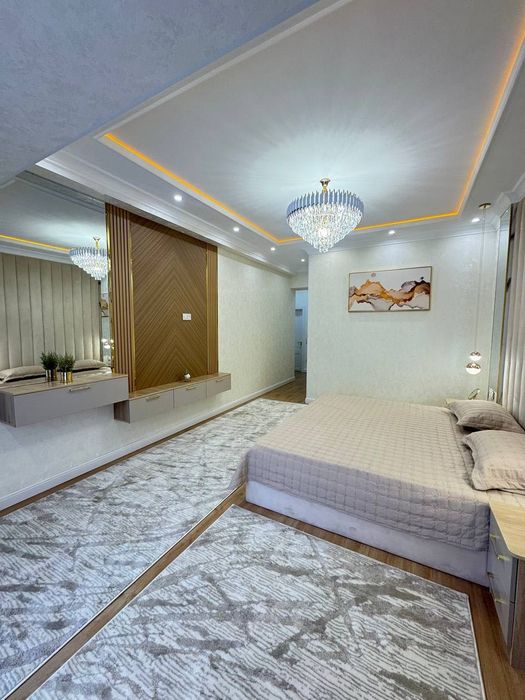 Новостройка Продается 4 комнатная квартира ремонт ул.Нурафшон Ривьера