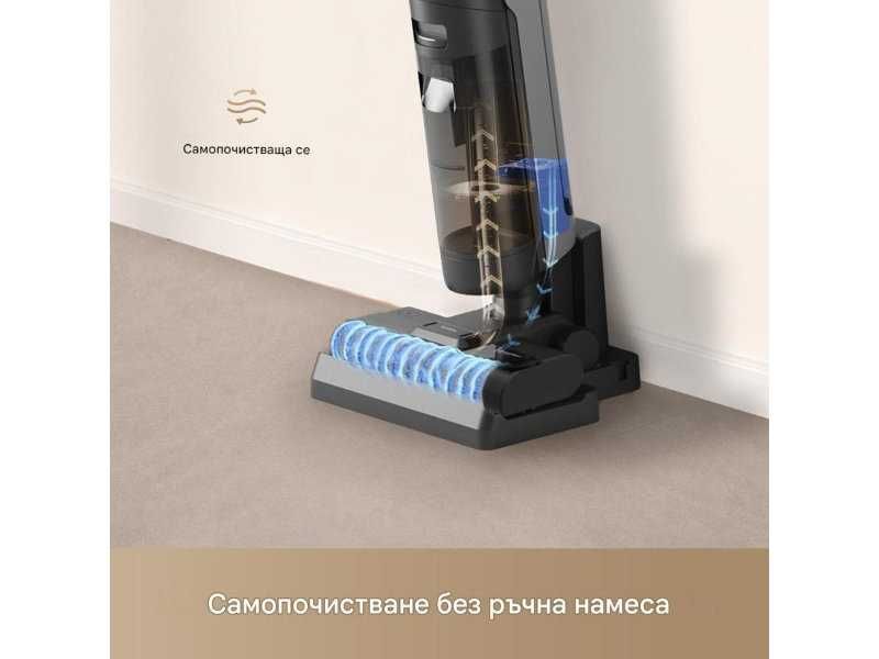 Вертикална Безкабелна Прахосмукачка за Сухо и Мокро Почистване DREAME H12S